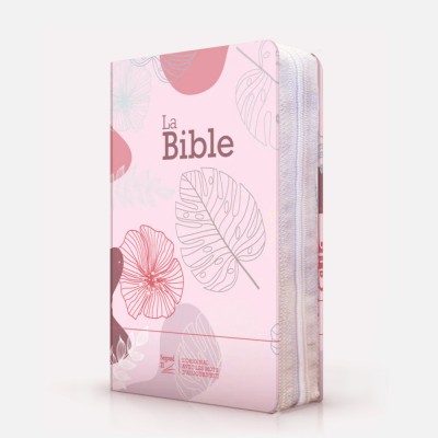 Bible Segond 21 compacte - prémium style -rose bonbon