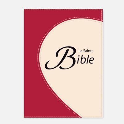 Bible Segond 1910 compacte - duotone framboise