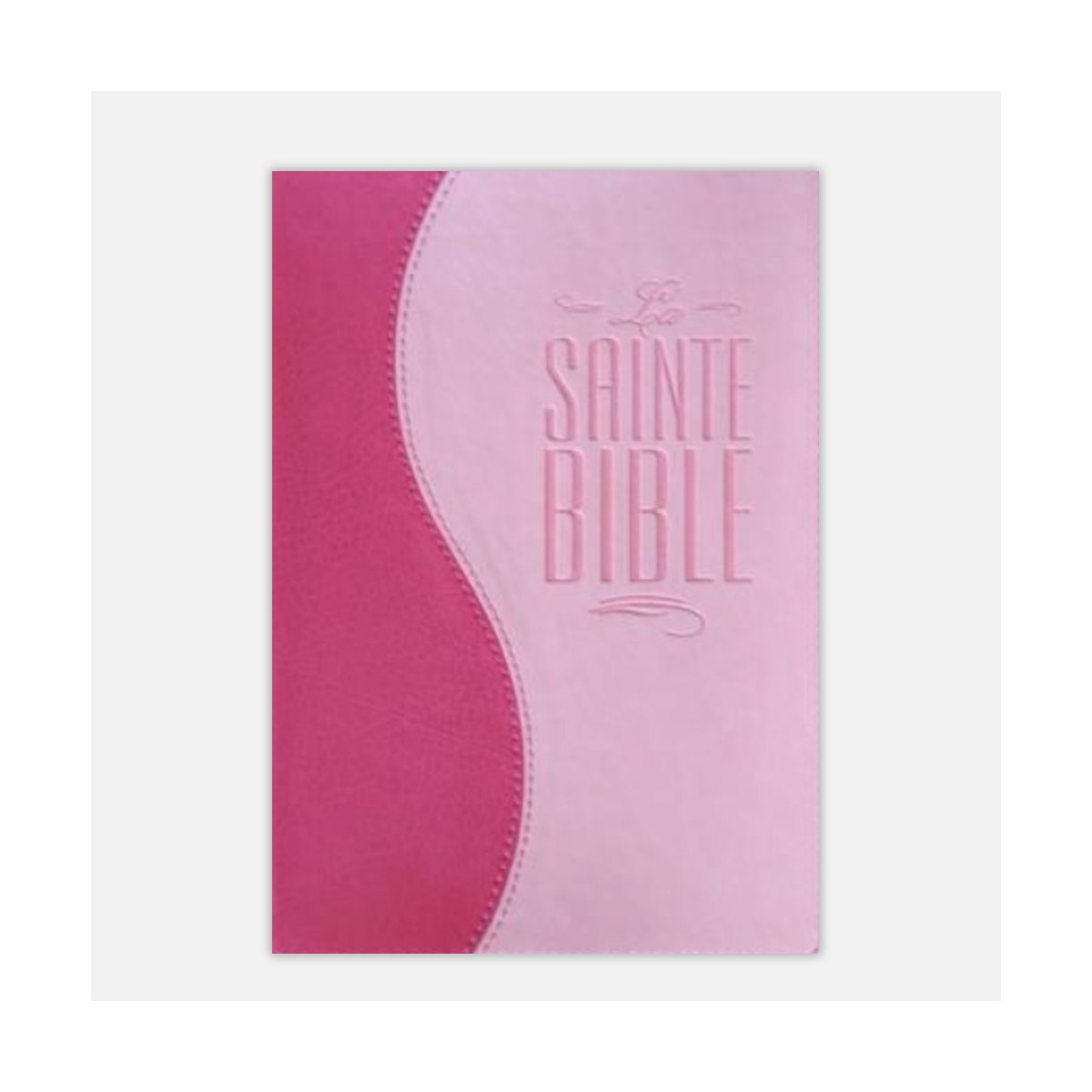 Bible Segond 21 Esaie duo fuchsia et rose pâle